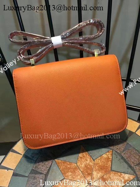 Hermes Constance Bag Calfskin Leather H9978 Orange