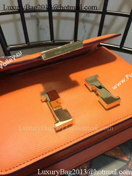 Hermes Constance Bag Calfskin Leather H9978 Orange