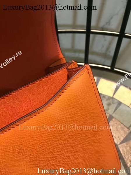 Hermes Constance Bag Calfskin Leather H9978 Orange