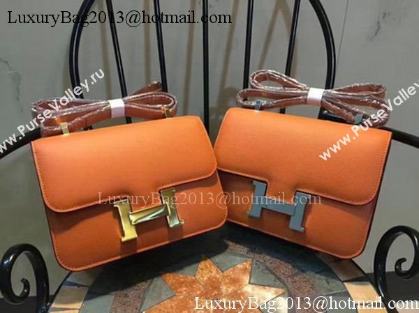 Hermes Constance Bag Calfskin Leather H9978 Orange