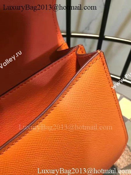 Hermes Constance Bag Calfskin Leather H9978 Orange