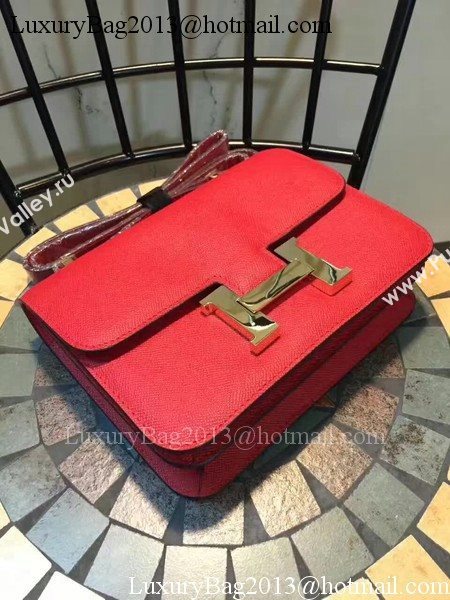 Hermes Constance Bag Calfskin Leather H9978 Red