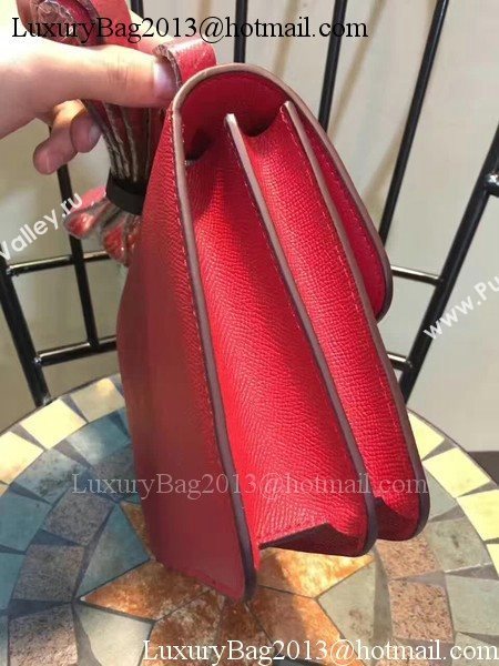 Hermes Constance Bag Calfskin Leather H9978 Red