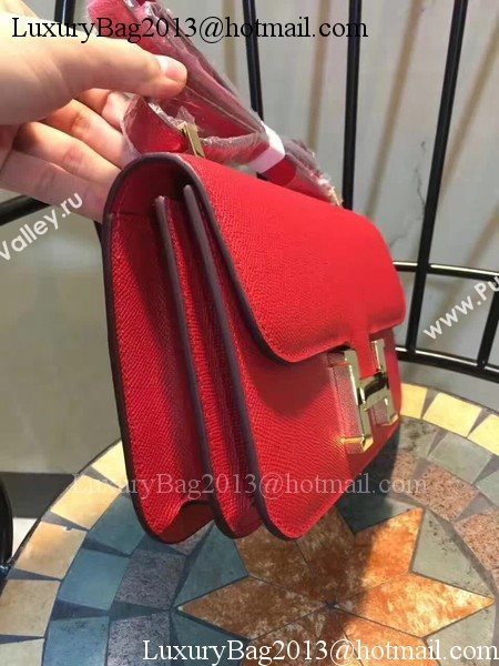 Hermes Constance Bag Calfskin Leather H9978 Red