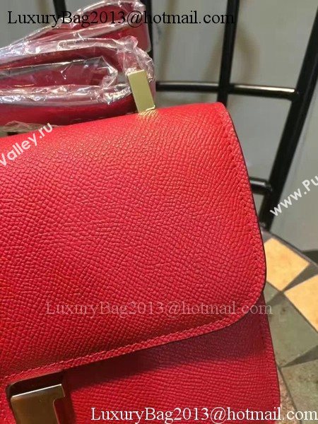 Hermes Constance Bag Calfskin Leather H9978 Red