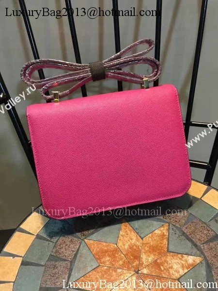 Hermes Constance Bag Calfskin Leather H9978 Rose