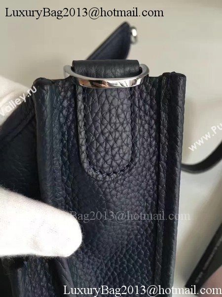 Hermes Evelyne 30cm Messenger Bag E3301 Black