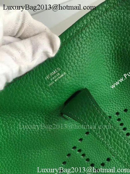 Hermes Evelyne 30cm Messenger Bag E3301 Green