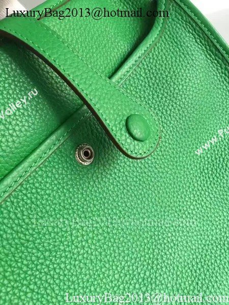 Hermes Evelyne 30cm Messenger Bag E3301 Green