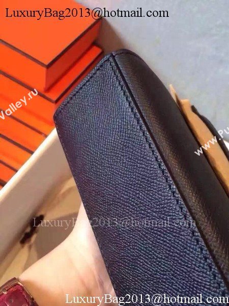 Hermes Kelly 22cm Tote Bag Original Leather KL22 Black