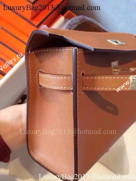 Hermes Kelly 22cm Tote Bag Original Leather KL22 Wheat