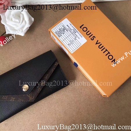 Louis Vuitton CRUISE 2017 DOUBLE V WALLET M64317 Black