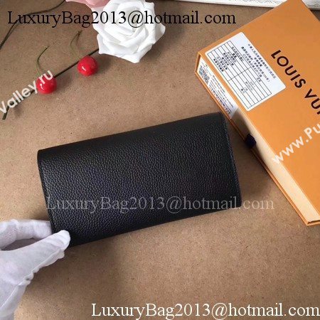 Louis Vuitton CRUISE 2017 DOUBLE V WALLET M64317 Black