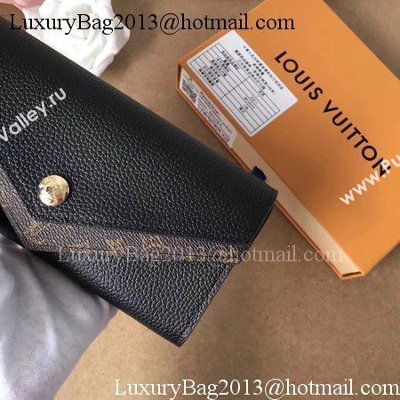 Louis Vuitton CRUISE 2017 DOUBLE V WALLET M64317 Black