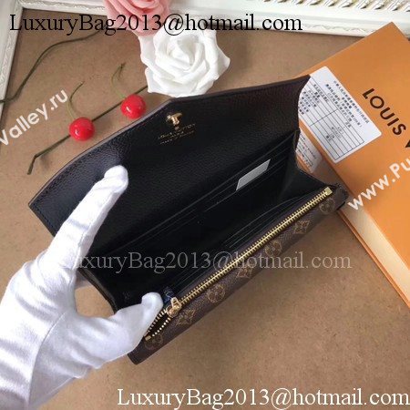 Louis Vuitton CRUISE 2017 DOUBLE V WALLET M64317 Black