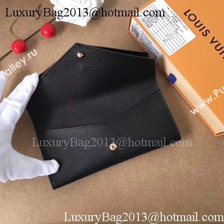 Louis Vuitton CRUISE 2017 DOUBLE V WALLET M64317 Black