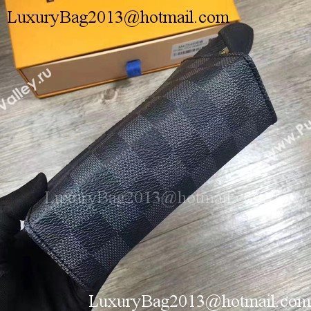 Louis Vuitton Damier Graphite Canvas TOILETRY POUCH 15 M47546