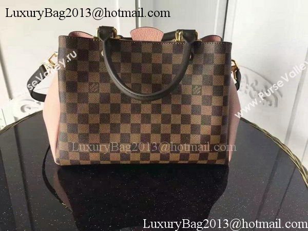 Louis Vuitton Damier Ebene Canvas BRITTANY Bag N41673 Pink