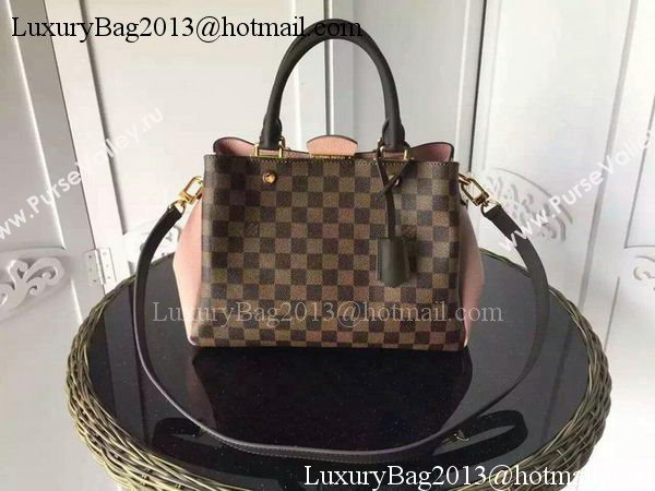 Louis Vuitton Damier Ebene Canvas BRITTANY Bag N41673 Pink