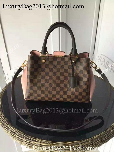 Louis Vuitton Damier Ebene Canvas BRITTANY Bag N41673 Pink