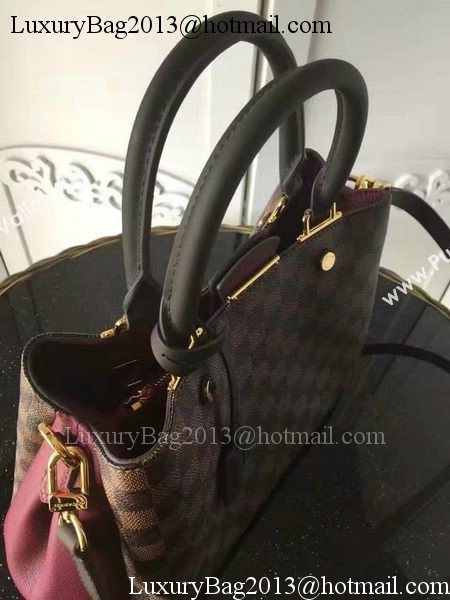 Louis Vuitton Damier Ebene Canvas BRITTANY Bag N41673 Purple