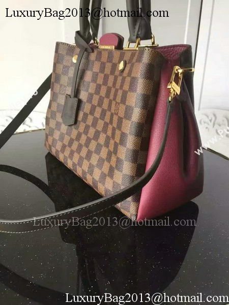 Louis Vuitton Damier Ebene Canvas BRITTANY Bag N41673 Purple