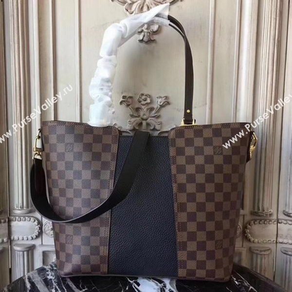 Louis Vuitton Damier Ebene Canvas JERSEY N44041 Black