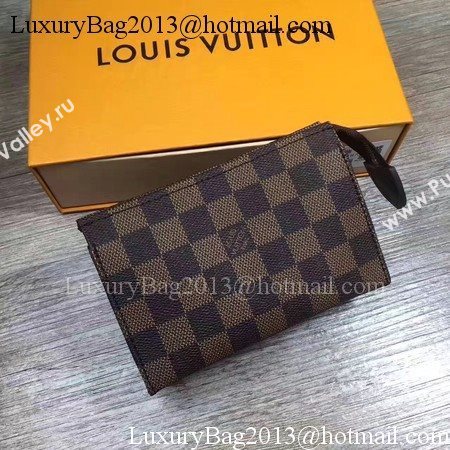 Louis Vuitton Damier Ebene Canvas TOILETRY POUCH 15 M47546