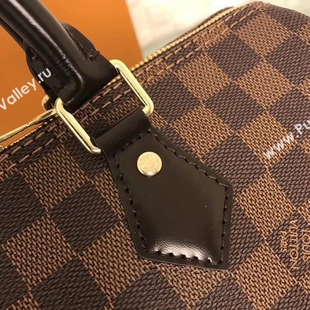 Louis Vuitton Damier Ebene Speedy 30 With Shoulder Strap N41183