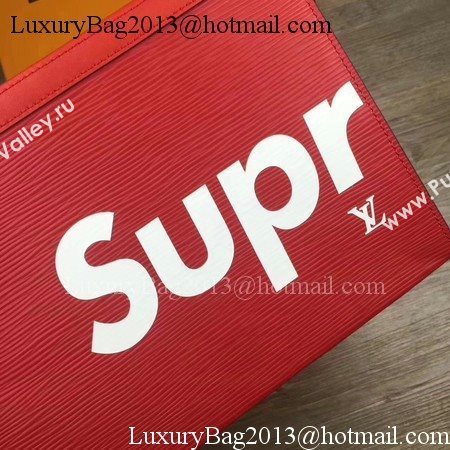 Louis Vuitton Epi Leather POCHETTE VOYAGE MM M30675 Red