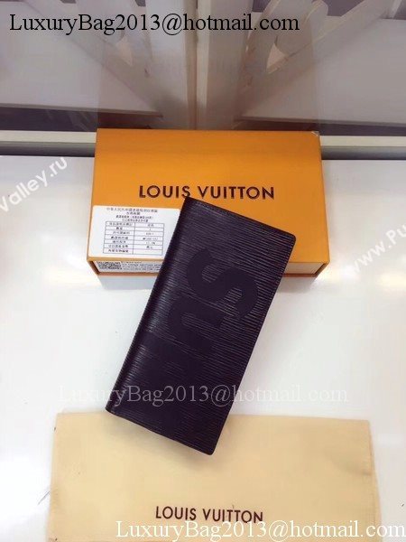 Louis Vuitton Epi Leather Supreme Wallet M67541 Black