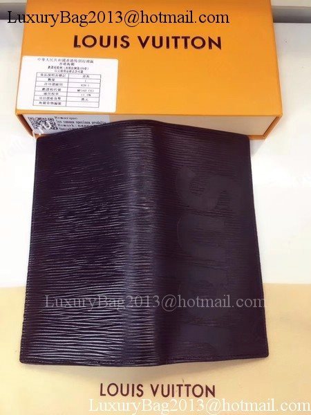 Louis Vuitton Epi Leather Supreme Wallet M67541 Black