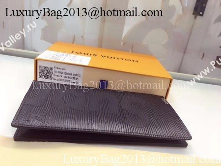 Louis Vuitton Epi Leather Supreme Wallet M67541 Black