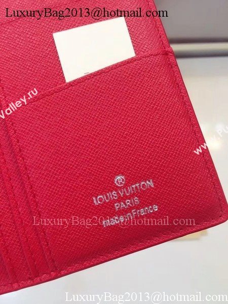 Louis Vuitton Epi Leather Supreme Wallet M67541 Red