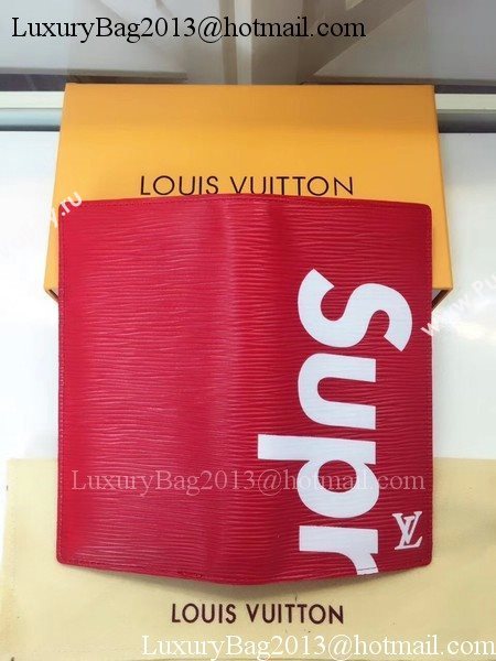 Louis Vuitton Epi Leather Supreme Wallet M67541 Red