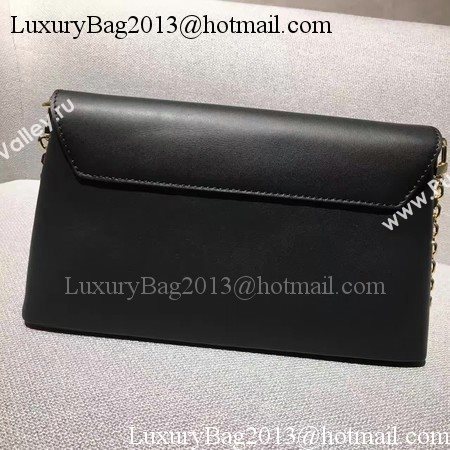 Louis Vuitton Leather Evening Bag LOVE NOTE M54501 Black