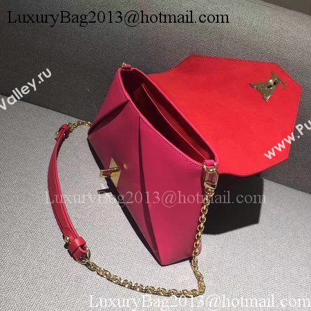 Louis Vuitton Leather Evening Bag LOVE NOTE M54501 Red