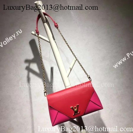 Louis Vuitton Leather Evening Bag LOVE NOTE M54501 Red