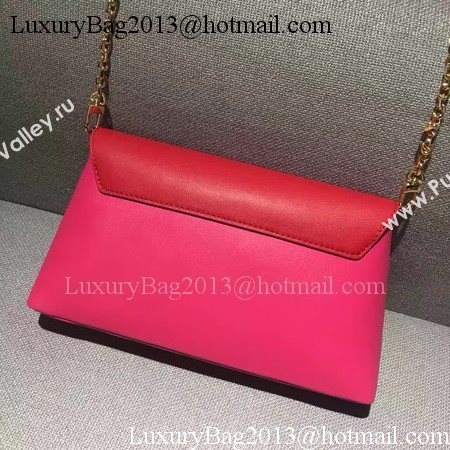 Louis Vuitton Leather Evening Bag LOVE NOTE M54501 Red