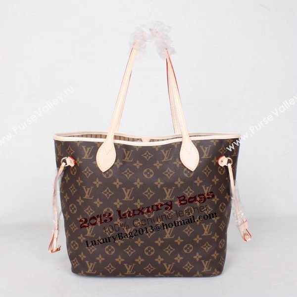 Louis Vuitton Monogram Canvas Neverfull MM M40995 Beige