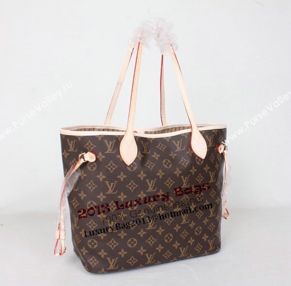 Louis Vuitton Monogram Canvas Neverfull MM M40995 Beige