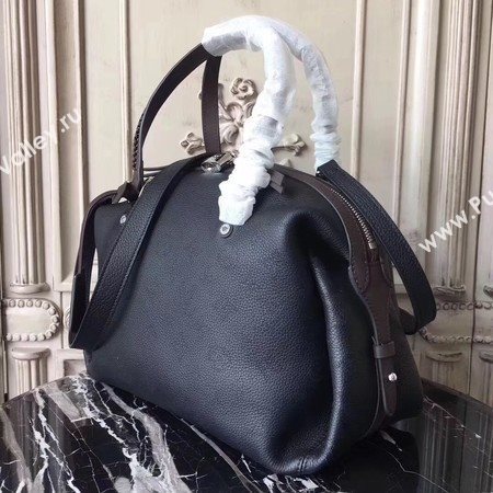 Louis Vuitton Mahina Leather ASTERIA Bag M54671 Black