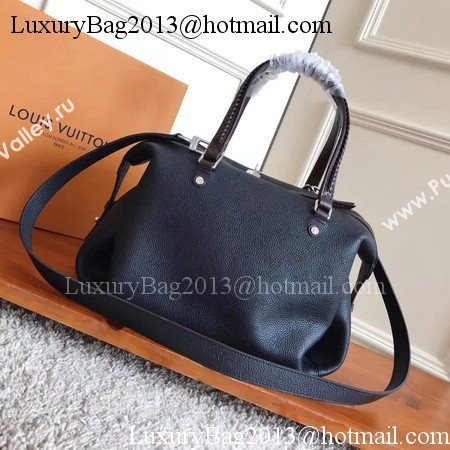 Louis Vuitton Mahina Leather ASTERIA Bag M54672 Black