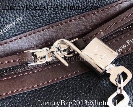 Louis Vuitton Mahina Leather ASTERIA Bag M54672 Black