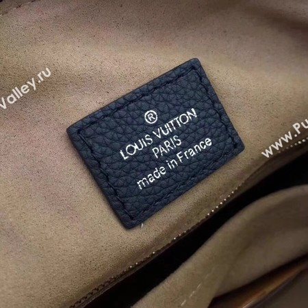 Louis Vuitton Mahina Leather BABYLONE CHAIN BB M51223 Black