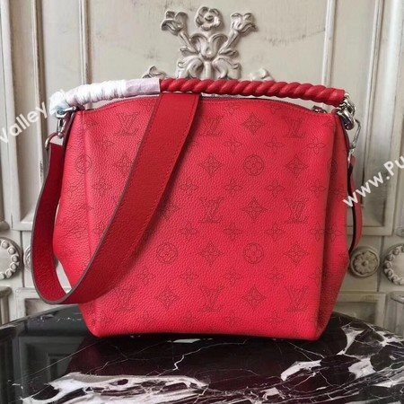 Louis Vuitton Mahina Leather BABYLONE CHAIN BB M51223 Red