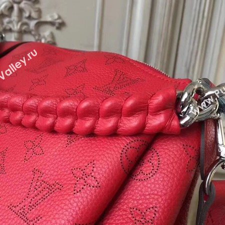 Louis Vuitton Mahina Leather BABYLONE CHAIN BB M51223 Red