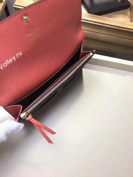 Louis Vuitton Monogram Canvas EMILIE WALLET M61289 Light Red