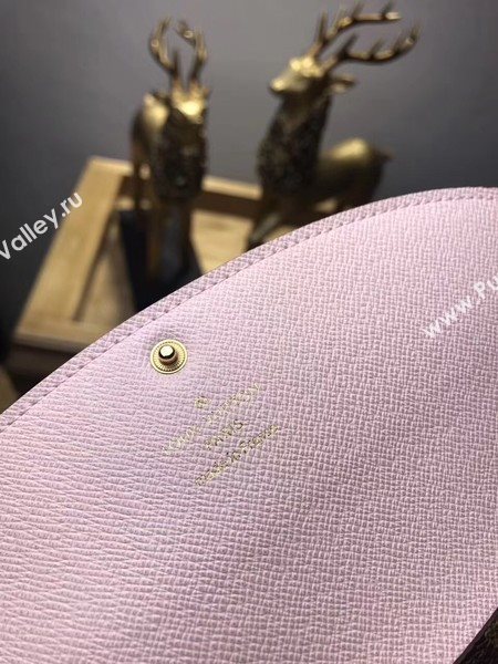 Louis Vuitton Monogram Canvas EMILIE WALLET M61289 Pink