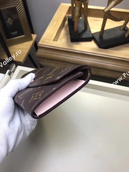 Louis Vuitton Monogram Canvas EMILIE WALLET M61289 Pink